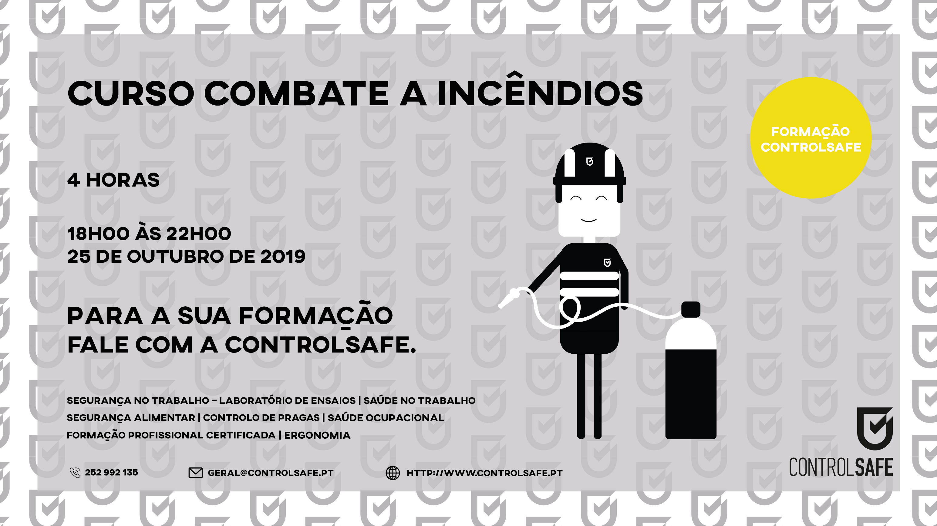 Control Safe Curso Combate a Incêndios – Pré-inscrição – Controlsafe